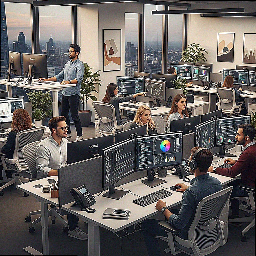 Entwickle eine News-Seite mit modernem Kachel-Layout für Artikel aus den Bereichen Technik, Reisen und Kultur.
 Landscape: Trend Report This Week